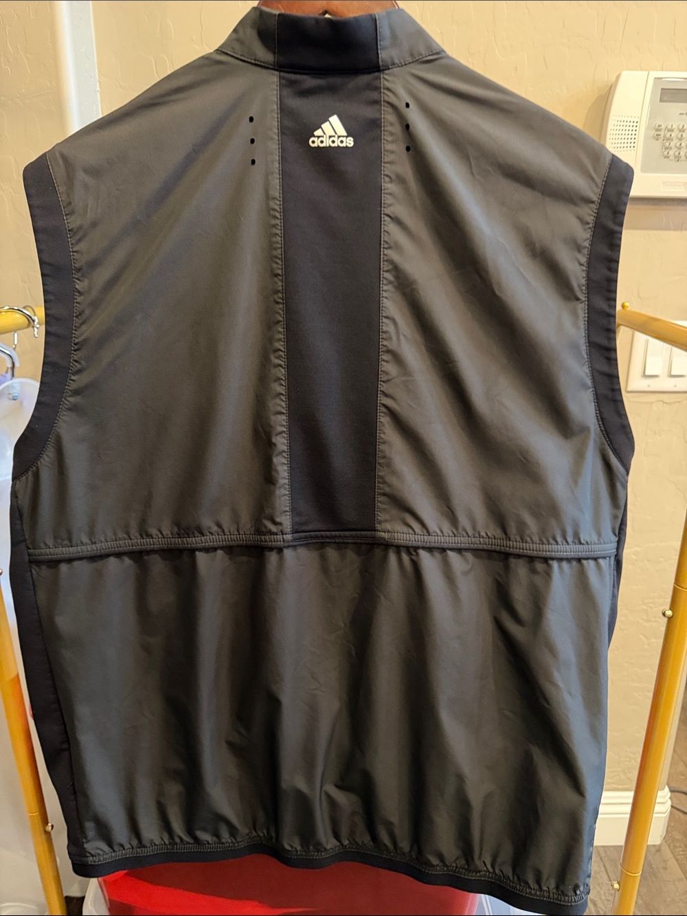 Adidas Golf Black Men's Athletic Performance Vest